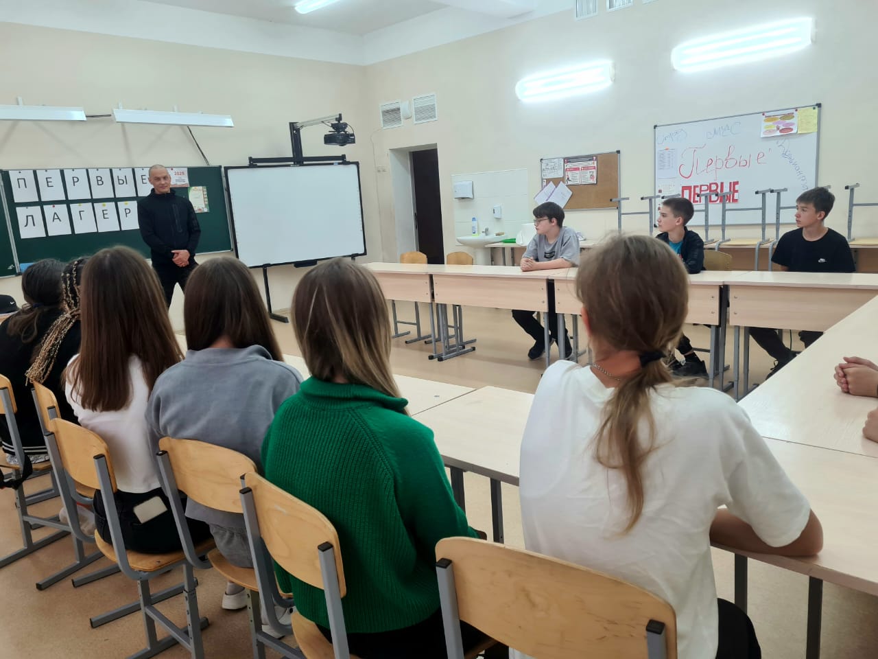 Третий день в пришкольном лагере &amp;quot;Первые&amp;quot;.