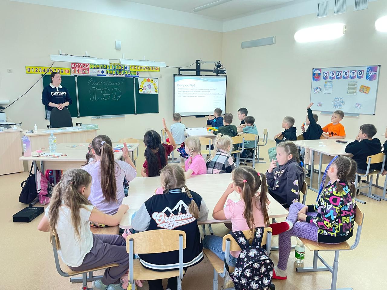 Третий день в пришкольном лагере «Мозаика».