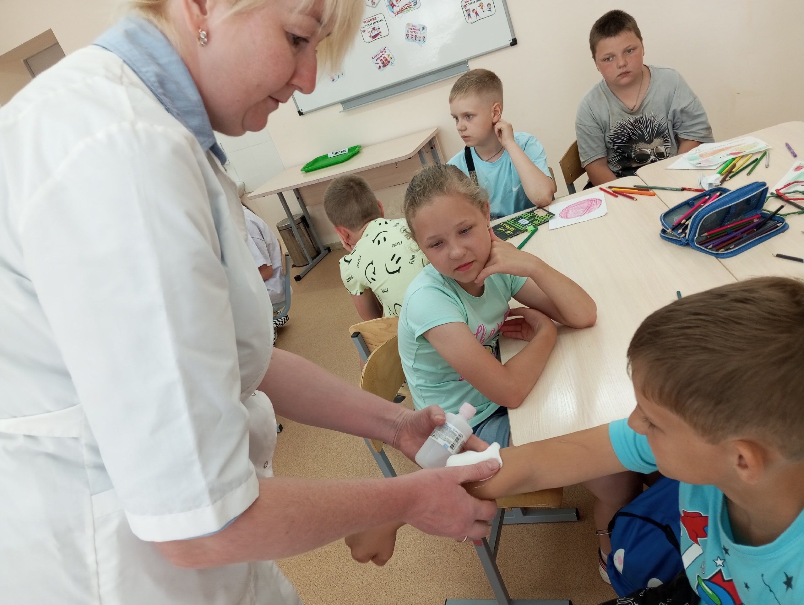 Четырнадцатый день в пришкольном лагере &amp;quot;Мозаика&amp;quot;.