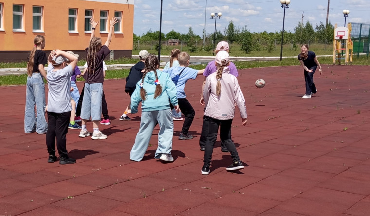 Четвёртый день в пришкольном лагере "Мозаика".